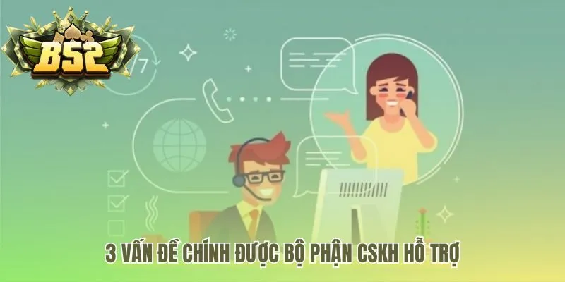 CSKH giải quyết các vấn đề về giao dịch và tài khoản