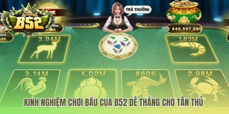 Kinh nghiệm chơi Bầu cua B52 Club nhấn mạnh quản lý vốn chặt chẽ