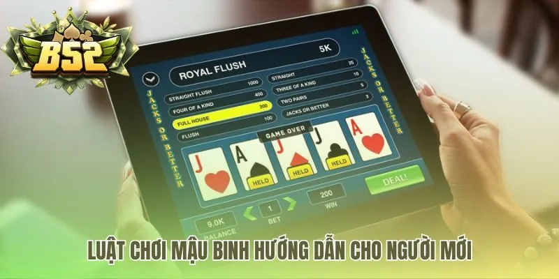 Luật chơi Mậu Binh là nền tảng vững chắc để làm chủ ván bài